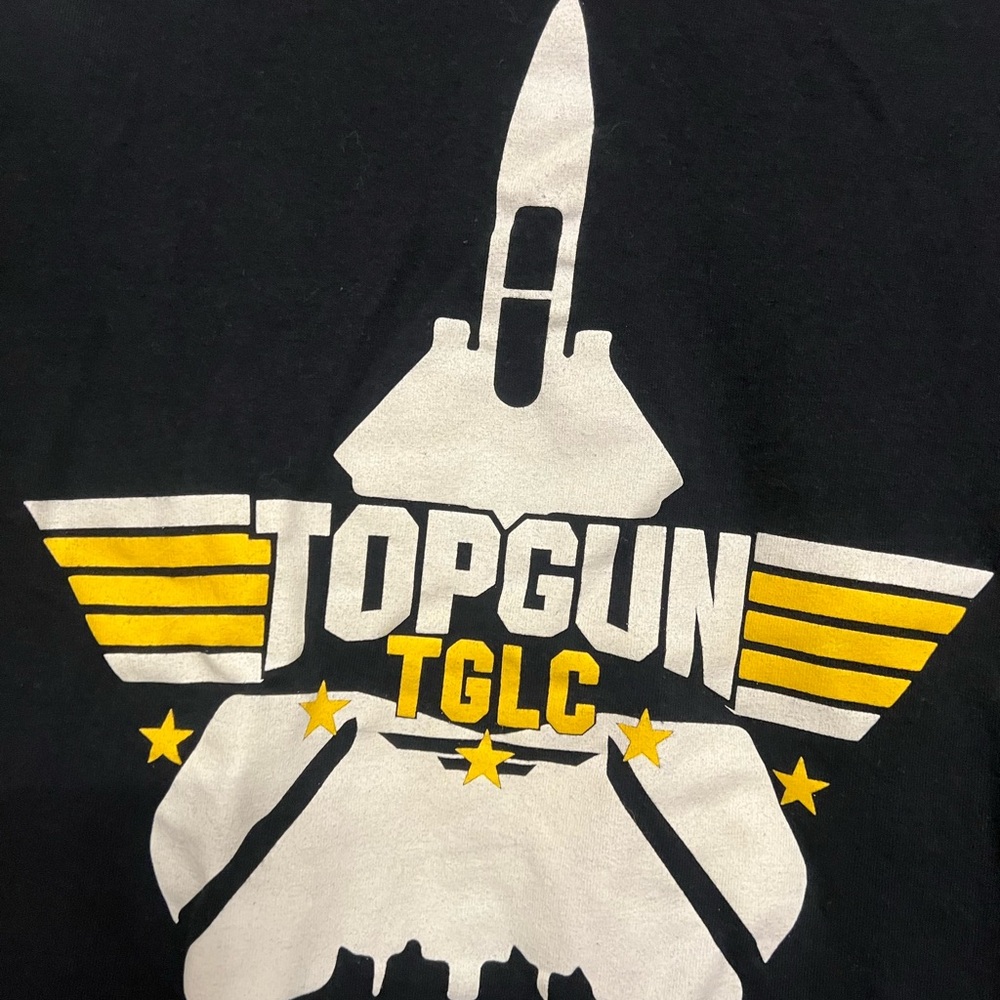 Top Gun TGLL Jet Graphic T-Shirt | Gildan | Size Small - Picture 3 of 4